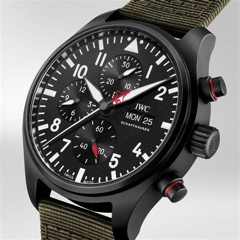 iwc chronograph top gun